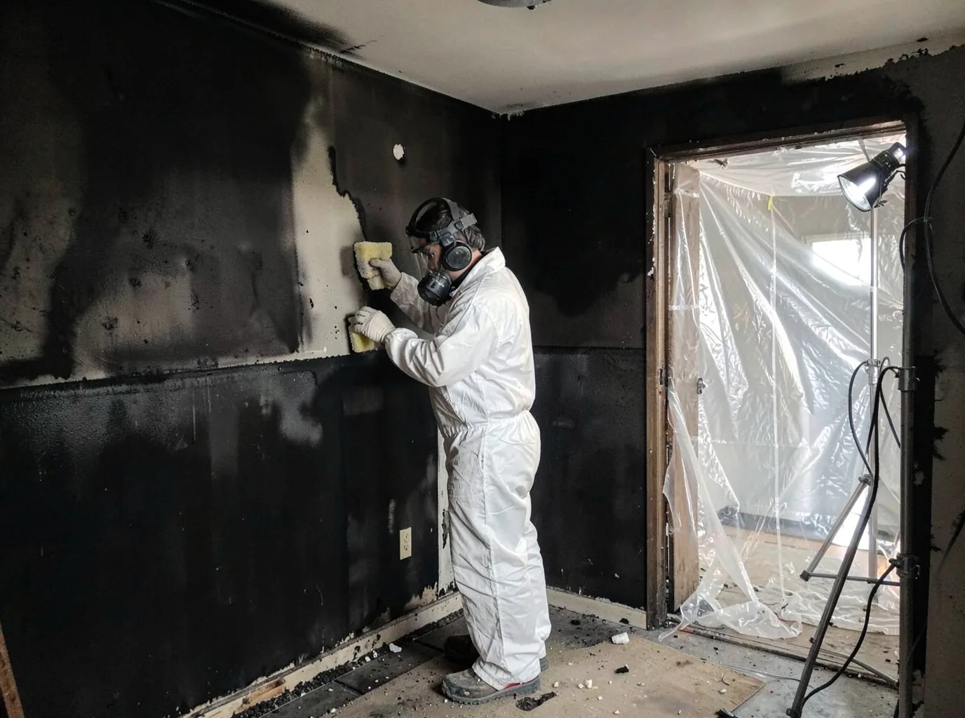 Fire Damage Restoration company in Potterville, MI